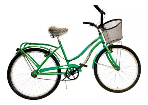 Bicicleta Kelinbike Playera Full Dama 26 Color Verde