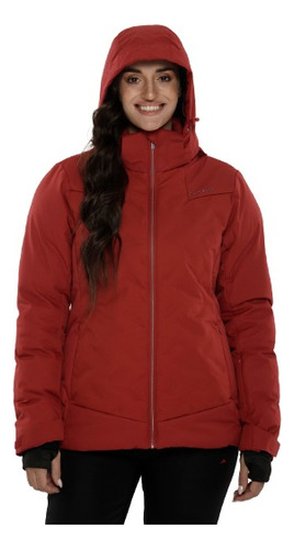 Campera Plumas Umay Montagne Abrigo Mujer Para Nieve Premium