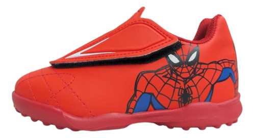 Chuteira Infantil Marvel Homem Aranha 4091 Branco/verm