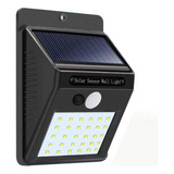 Ilios Innova Lámpara Led Solar Con 30 Leds Impermeabley Sensor De Movimiento Color Durante La Noche La Lámpara Permanece Apagada Hasta Que El Sensor Detecta El Movimiento Cercano.