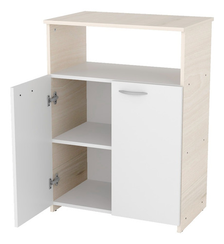 Mueble Organizador Cocina Microondas Mesa Auxiliar Piro