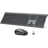 Iclever Teclado Y Mouse Bluetooth Dk03, Modo Dual Recargabl.