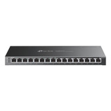 Tp-link Tl-sg2016p, Switch Poe Gigabit 16 Portas