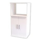 Armario Organizador Para Microondas Platinum 30460 Blanco