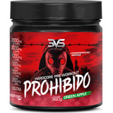 Pré Treino Prohibido 360g Maçã Verde 3vs Nutrition Sabor Green Apple