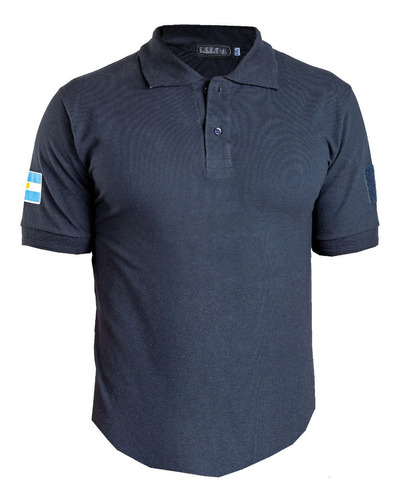 Chomba Polo Manga Corta Azul T: 2xs-2xl Envio Gratis