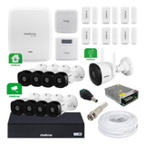 Kit Alarme Amt 8000 Sem Fio E Wifi Com Kit Camera Completo