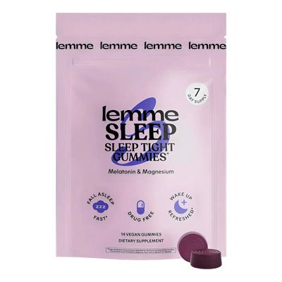 Lemme Sleep Melatonina Y Magnesio Con 14 Gomitas Frutos Rojos | Envío gratis