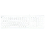 Macally Usb Ultra-delgado Teclado Pc Por Cable Para Apple Ma