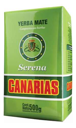 Yerba Mate Canarias Serena Compuesta 20x500gr