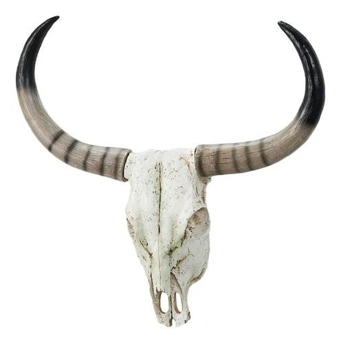 Cabezas De Animales Decorativas Para Pared Vaca Y Cráneo
