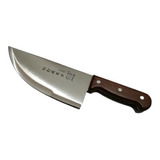 Cuchillo Hacha Hachuela Grande Cocina Acero Mango Madera 