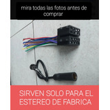 Arnes Y Adap Antena Estereo Fabrica Original Aveo 2013-2017