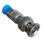 Conector Bnc Compressão Cabo Coaxial Rg59 Cftv Kit