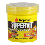 Tropical Supervit A 36gr Tabletas Fondo Peces Comunitarios