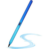 Lapiz Optico Recargsable Azul Punta 1.5mm Para iPad