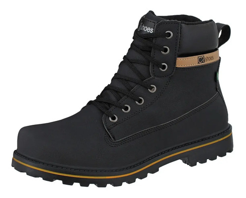 Bota Masculina Coturno Sapato Branco Cr Shoes 9002 | Parcelamento sem juros