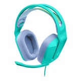 Headset Gamer Logitech G335 Mint 981-001023 Com Fio Novo