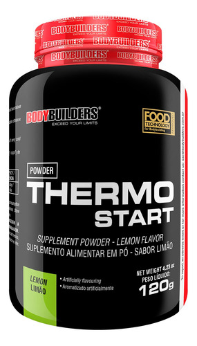 Termogênico Thermo Start 120g - Sabor Limão