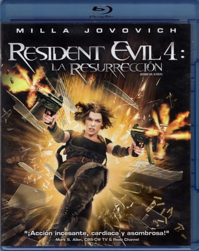 Resident Evil 4 Cuatro La Resurreccion Afterlife Blu-ray