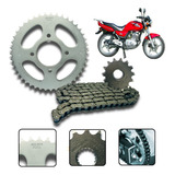 Kit Relação Suzuki Yes 125 2005 A 2016 Coroa 43 Pinhao 14