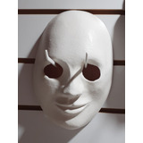 Mascara Rostro Cara Blanca Latex Expresión Tipo Jabbawockeez
