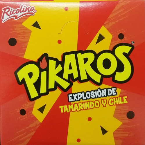 Ricolino Pikaros Un Display Con 30 Pzas