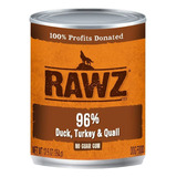 Rawz 96% Pato De Pavo Y Codorniz Enlatado Alimentos Para Per