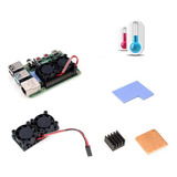 Raspberry Pi 2b 3b 3b+ 4b - Disipador De Calor Con Ventilado