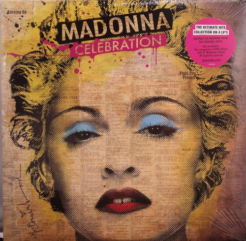 Madonna Celebration Vinilo Cuadruple Nuevo Importado