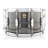 Caixa Ludwig Black Beauty Lb408 Brass Shell 14x8 Black Nick