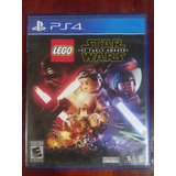 Juego Lego Star Wars The Force Awakens. Ps4 (poco Uso)