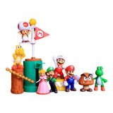 Super Mario Bros Figuras Juguetes Coleccionables 12 Piezas