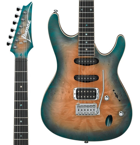 Guitarra Elétrica Ibanez Sa Sa460mbw Sunset Blue Burst Profi