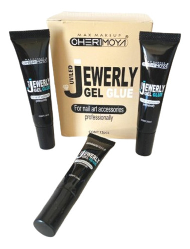 Jewerly Gel Glue ( Pegamento De Cristales) Cherimoya 15g 