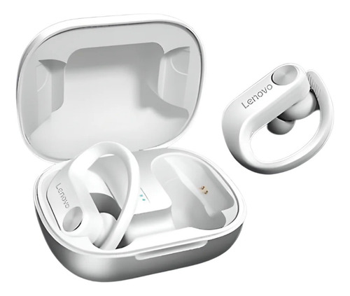 Auriculares Gamer Inalámbricos Lenovo Lp7 Blanco Con Luz Led