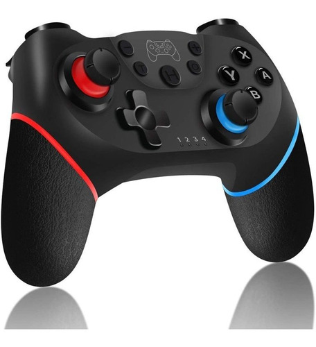 Control Gamepad Mando Compatible Nintendo Switch Inalámbrico Color Negro