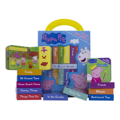 Pack Peppa Pig Book Block [ 12 Board Books ] Original