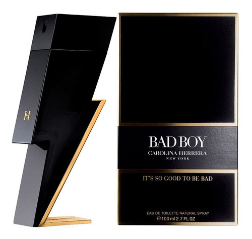 Carolina Herrera Bad Boy   Caballero 100ml Edt Envio Gratis