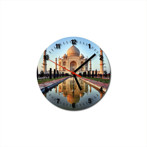 Reloj De Pared Ciudades Del Mundo El Palacio Taj Mahal India