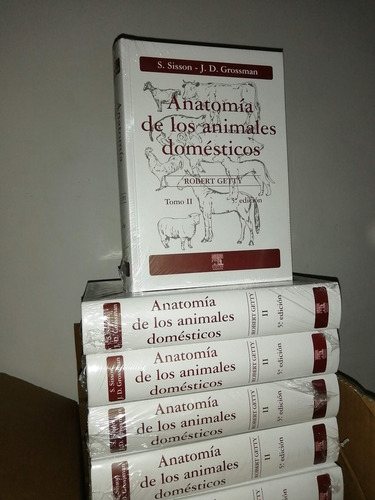 . Pack Anatomía De Los Animales Domésticos 2 Vol