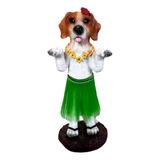 Hula Dog Dashboard Doll Accesorios Para Coche Bobblehead Par