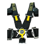 Cinturon De Competicion  Amarillo De 5 Puntas Fel-mos