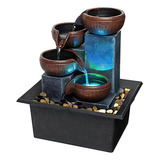 Pequeña Fuente De Cascada De Mesa Fuente De Meditación Zen F