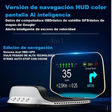 Velocímetro De Navegación Para Coche Hub Obd2 Gps Y Display