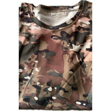 Remera Multicam Manga Corta