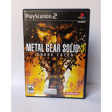 Jogo Original Metal Gear Solid 3 Ps2 Playstation