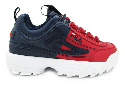 Tenis Fila Disruptor Ii Split 5fm00063-616 Fred/fnvy/wht