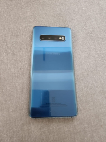 Samsung Galaxy S10 Azul Novíssimo 128 Gb 8gb Ram Com Brindes