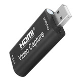 Capturadora Video Usb2.0 Hdmi 1080p 30hz Captura Y Streaming